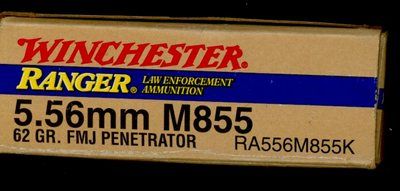 Winchester Ranger 5.56 M855 L.E. Ammo 2